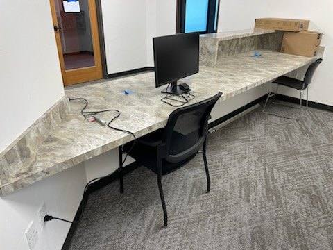 Best Care: Built-in desk and storage