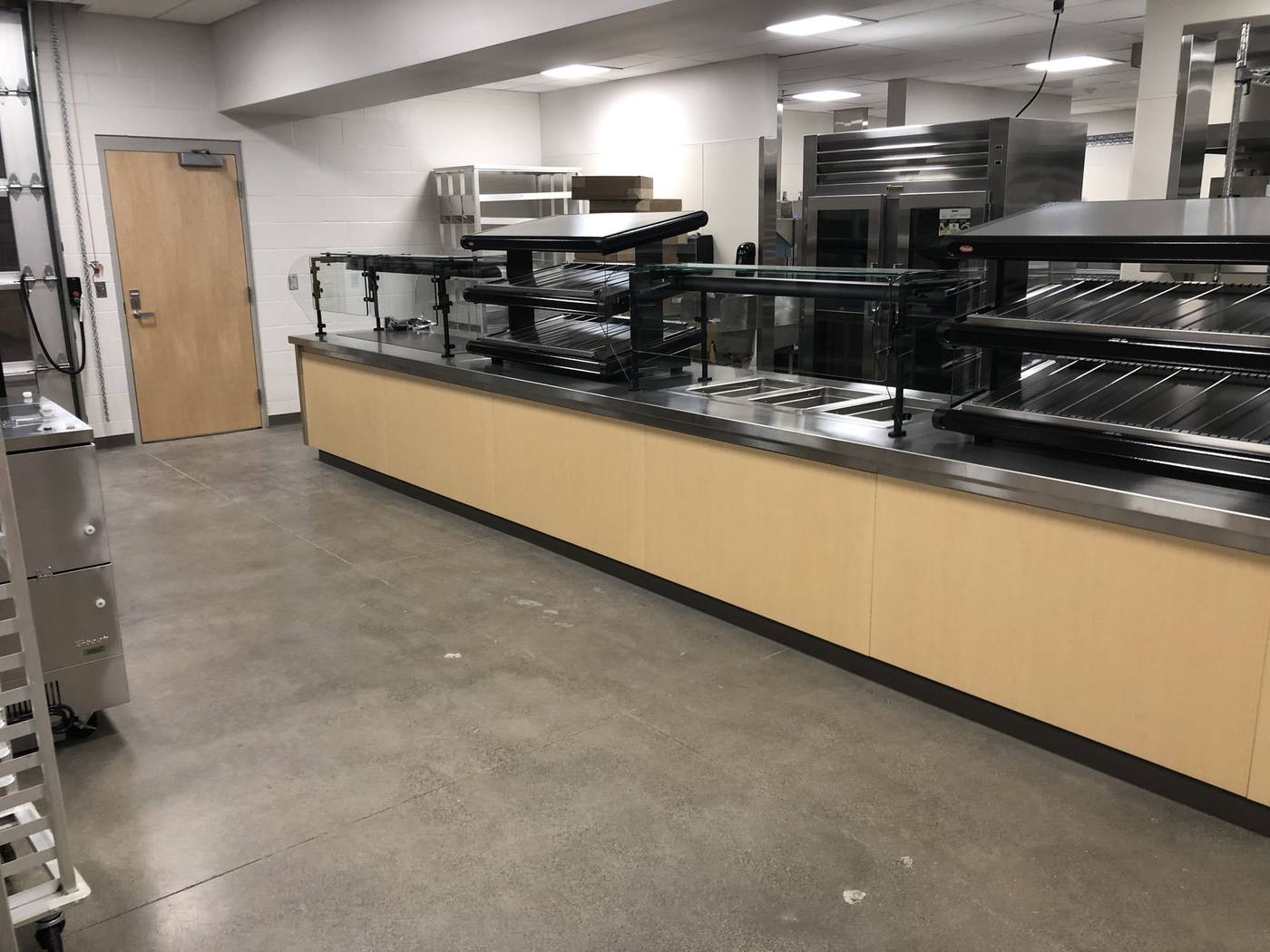 BLSD High School: Service-line cabinetry
