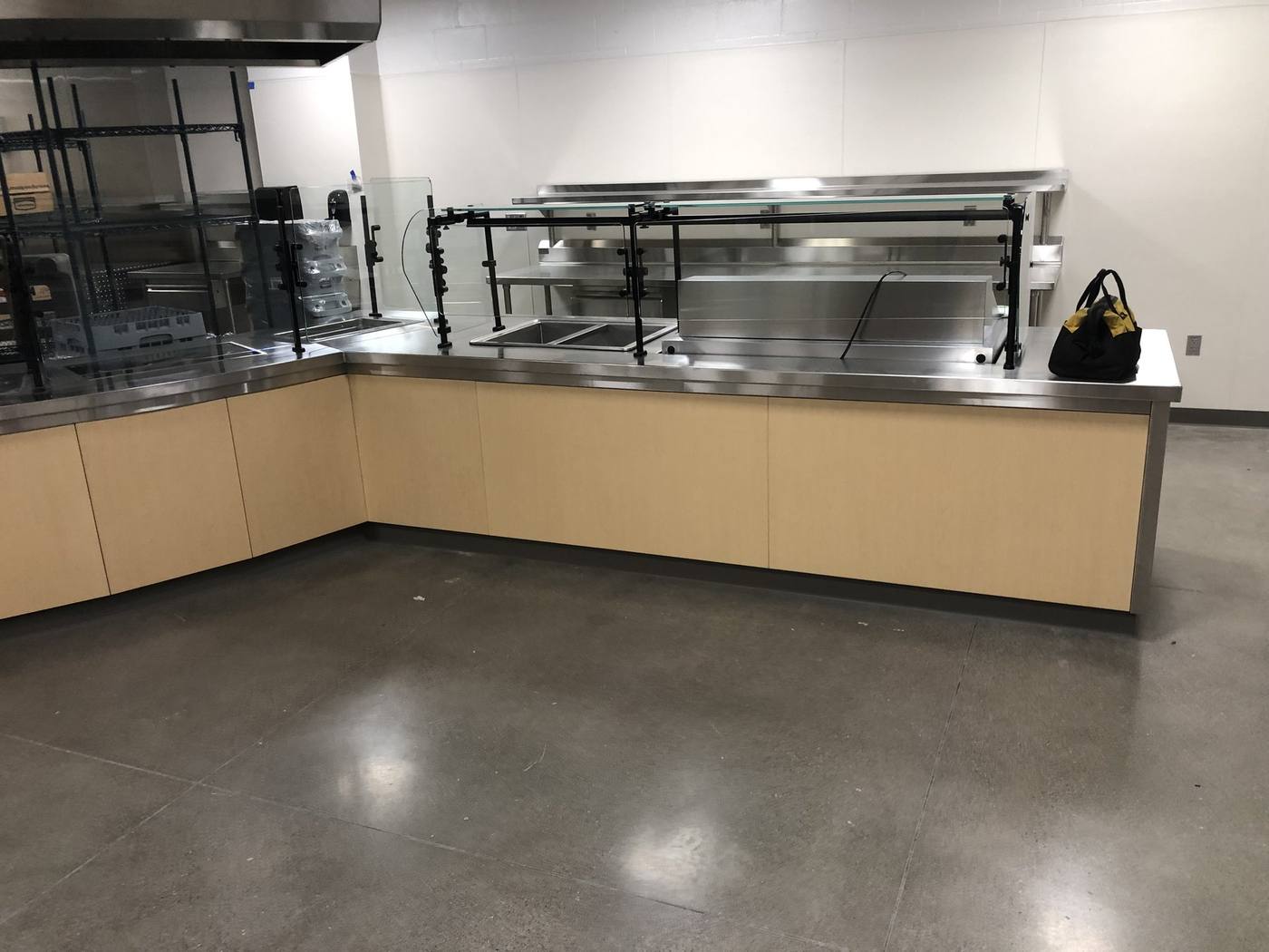 BLSD High School: Service-line storage