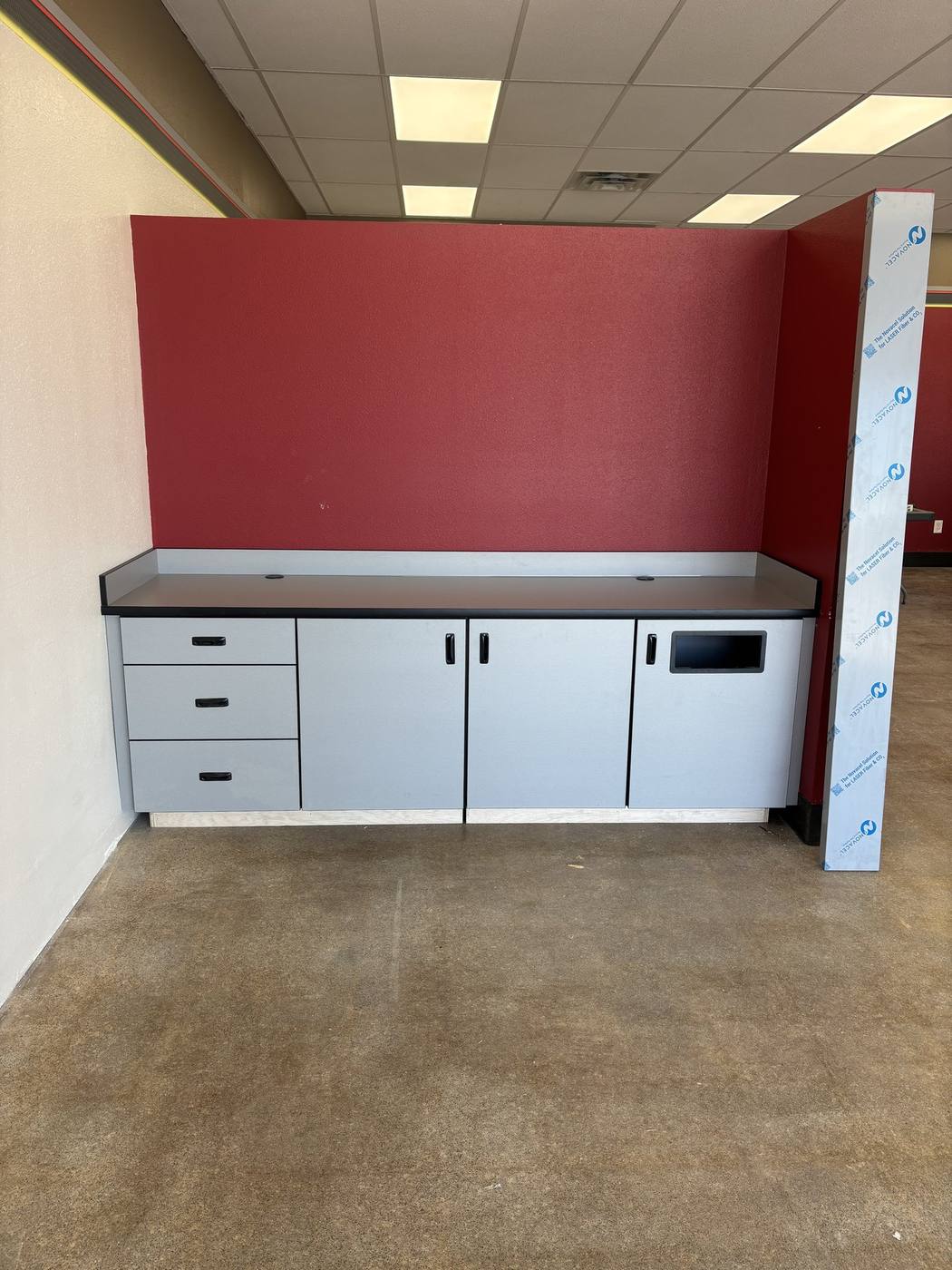 More commercial work: Richfield / Cabinetry detail