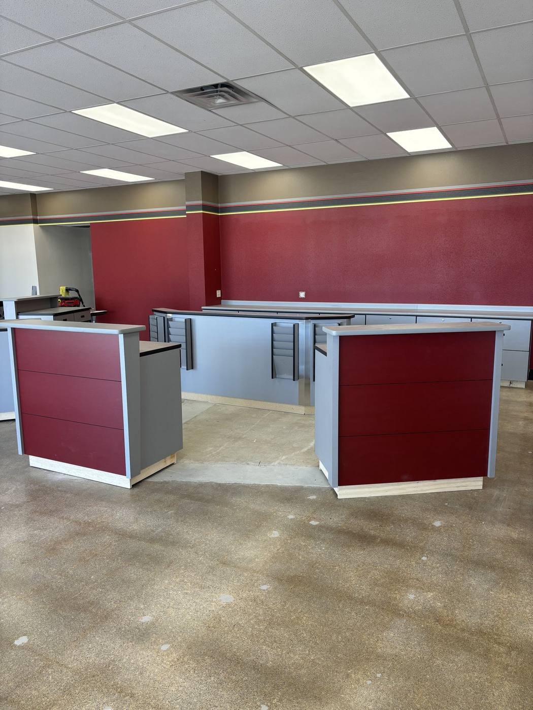 More commercial work: Richfield / Cabinetry detail