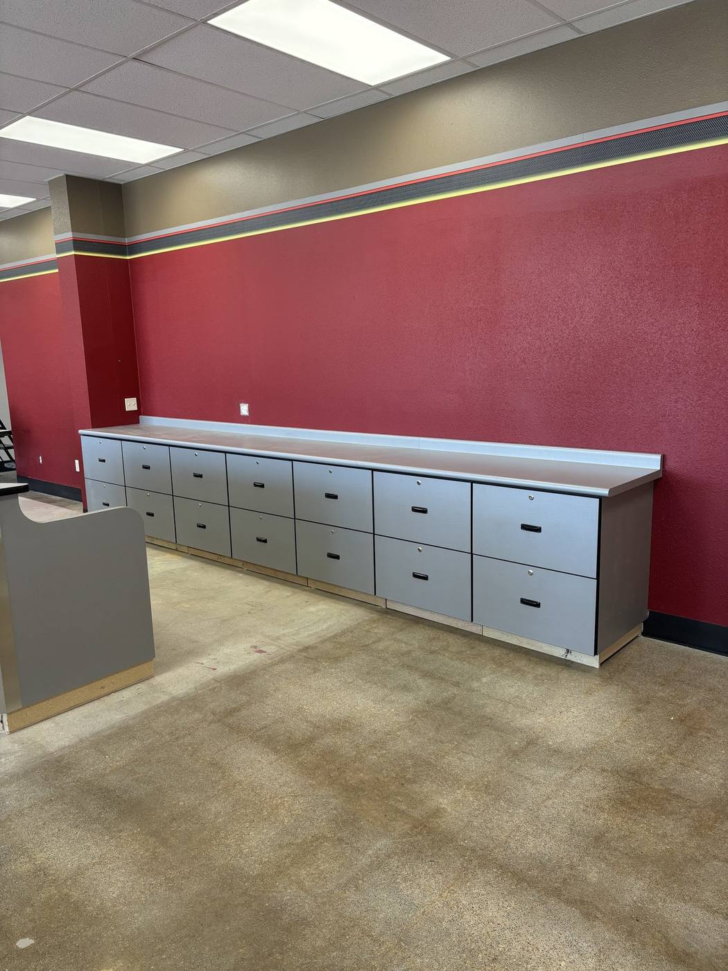 More commercial work: Richfield / Cabinetry detail
