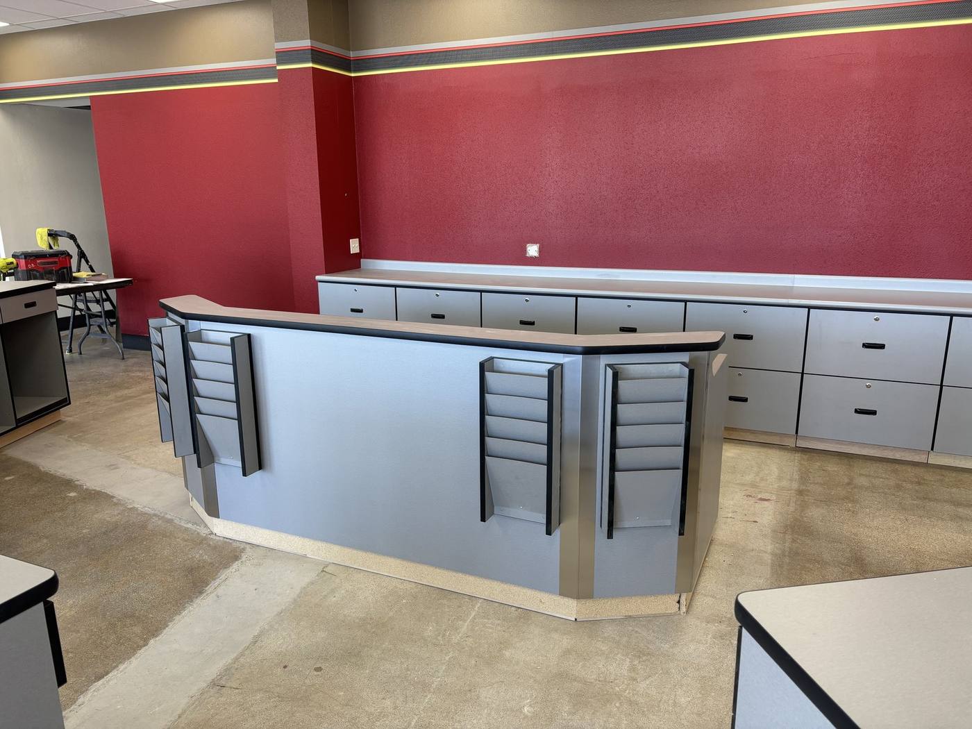 More commercial work: Richfield / Cabinetry detail