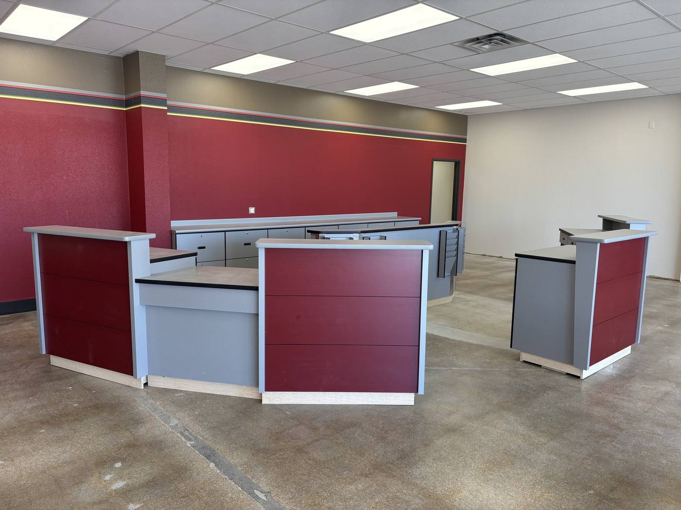 More commercial work: Richfield / Cabinetry detail