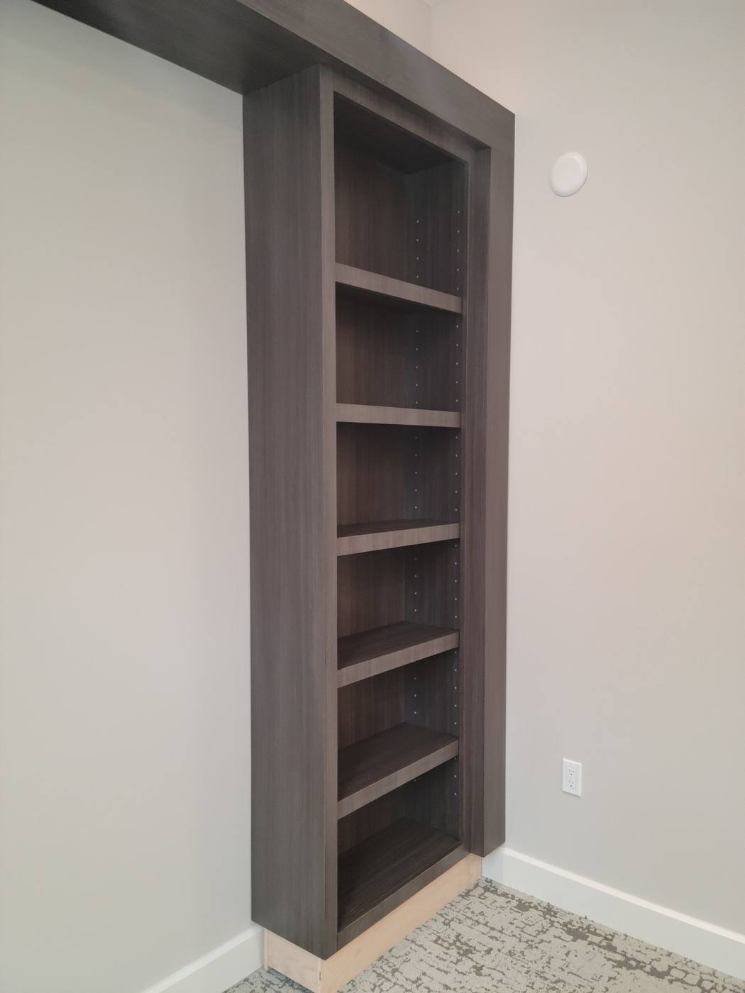 Council On Aging: Tall shelving detail